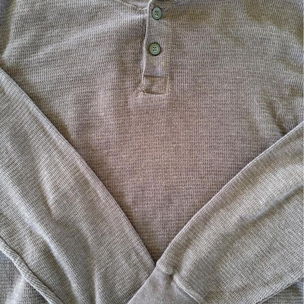 Faded-glory Men's Grey and Green Shirt